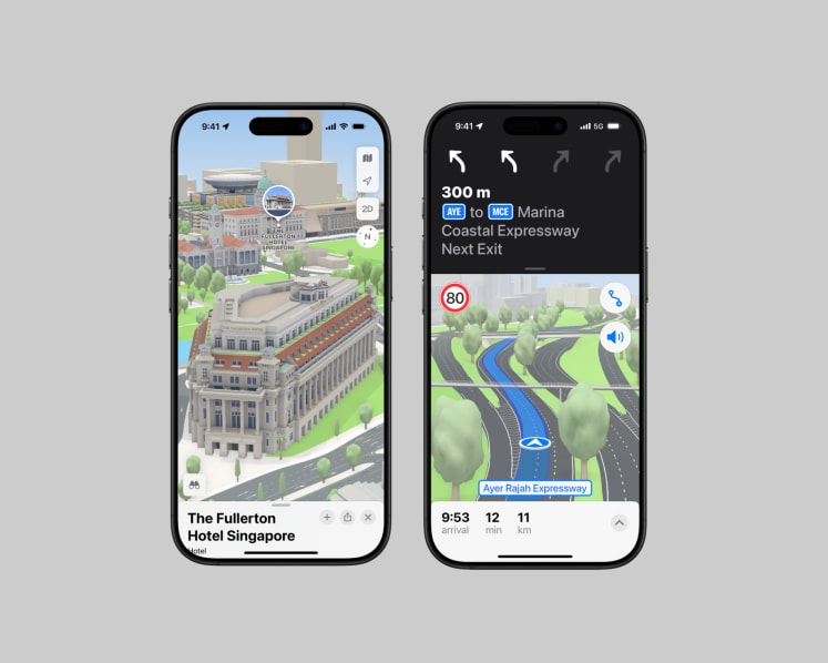 Singapore gets Apple Maps' Detailed City Experience with custom 3D landmarks and new features