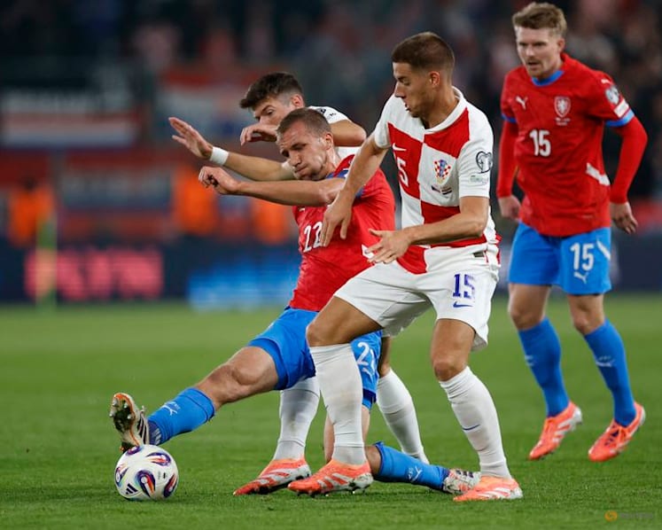 Czechs hold on for 0-0 draw against Croatia in World Cup qualifier