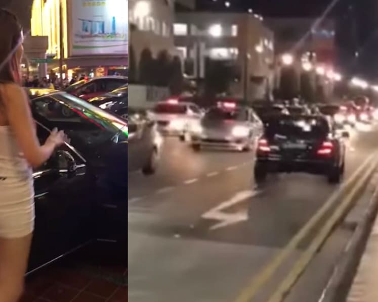 Viral video shows woman driving against traffic; police investigating