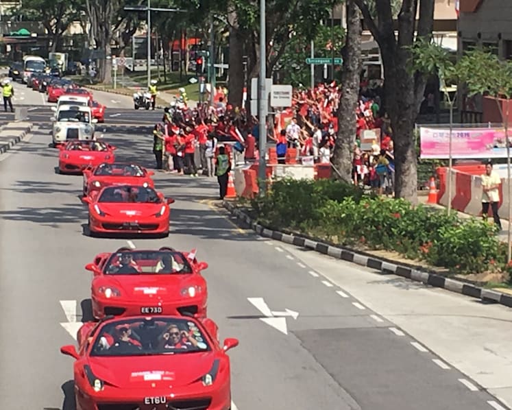 Singapore's Paralympians feted with celebratory parade