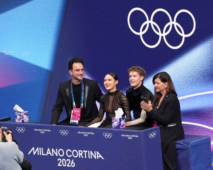Figure skating-Tearful Chock and Bates say they felt like they skated a winning performance