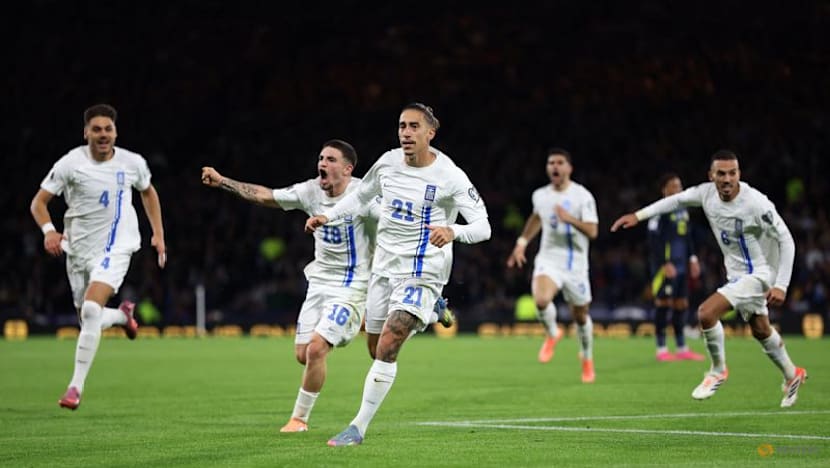 Unbeaten Scotland down Greece 3-1 in World Cup qualifier