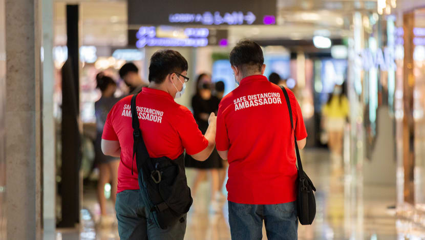 Number of safe distancing ambassadors to be reduced as Singapore eases Covid-19 restrictions: MSE