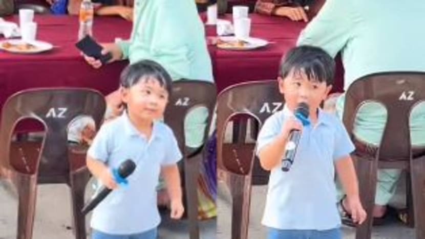 Dendangan lagu 'Lemak Manis' kanak-kanak 2 tahun ini buat ramai kagum Dendangan lagu 'Lemak Manis' kanak-kanak 2 tahun ini buat ramai kagum
