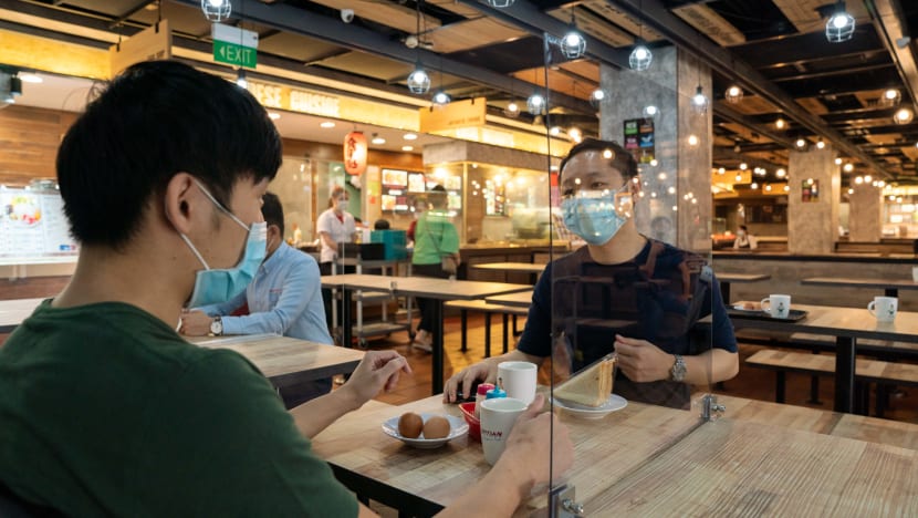 Covid-19: Table-top shields to be installed at Kopitiam and Food Junction food courts, transport workers’ canteens