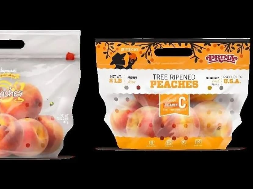 Recalled peach products distributed by Prima Wavona in the United States.