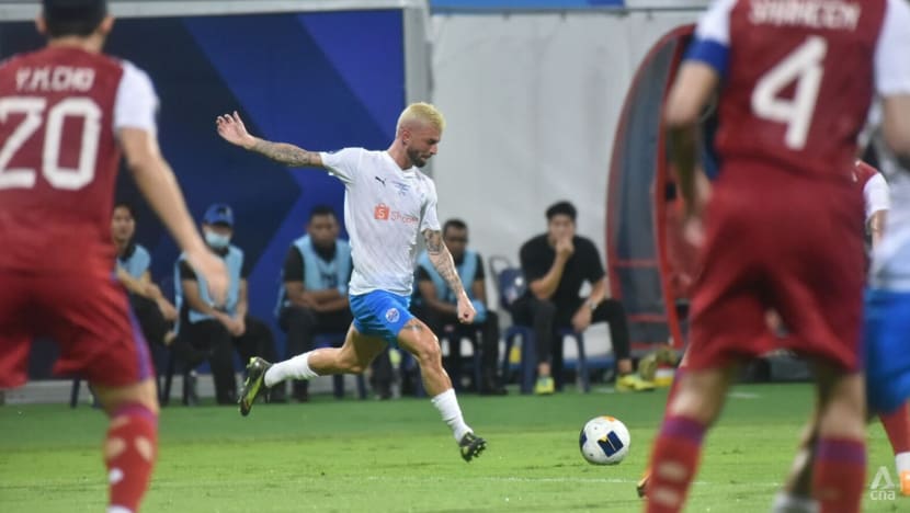 Stoppage time heartbreak as Lion City Sailors fall to Sharjah, miss out on AFC Champions League Two title Stoppage time heartbreak as Lion City Sailors fall to Sharjah, miss out on AFC Champions League Two title