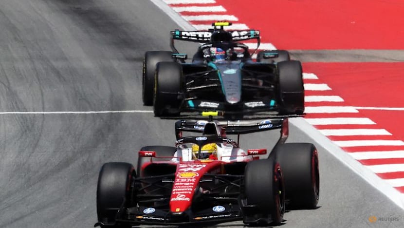Hamilton takes his first win for Ferrari at 41