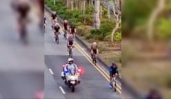 32 cyclists fined for breaching group size rule on the road