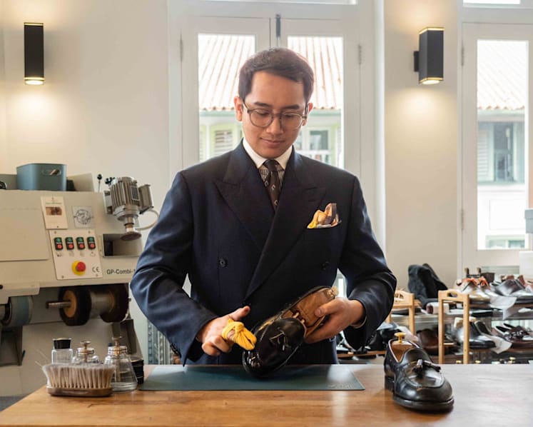 The Stories Behind: Singaporean Ash Samsudin becomes TikTok convert after viral clip of his world championship win in shoe shining