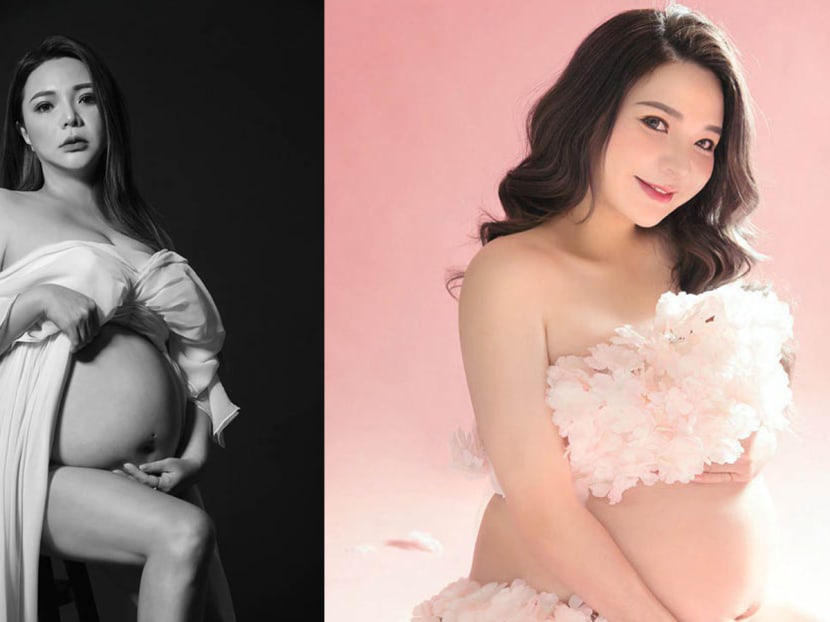 Now six months along, her morning sickness is so bad, she wants to throw up whenever she eats meat and greasy food.