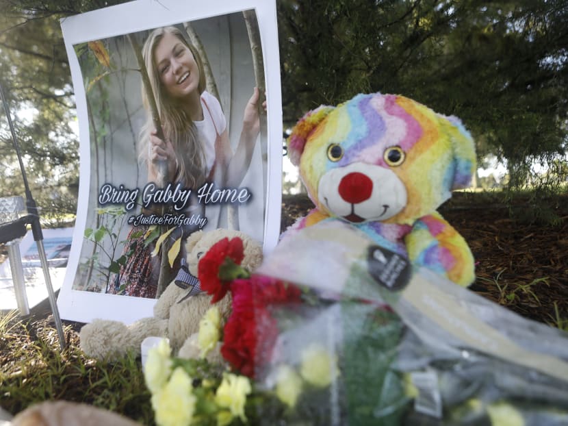 Petito's body was found on Sept 19 in Wyoming's Grand Teton National Park, and on Oct 12 police announced she had been strangled to death. Laundrie's body was found on Oct 20 in a nature reserve in northern Florida, after he disappeared in September.