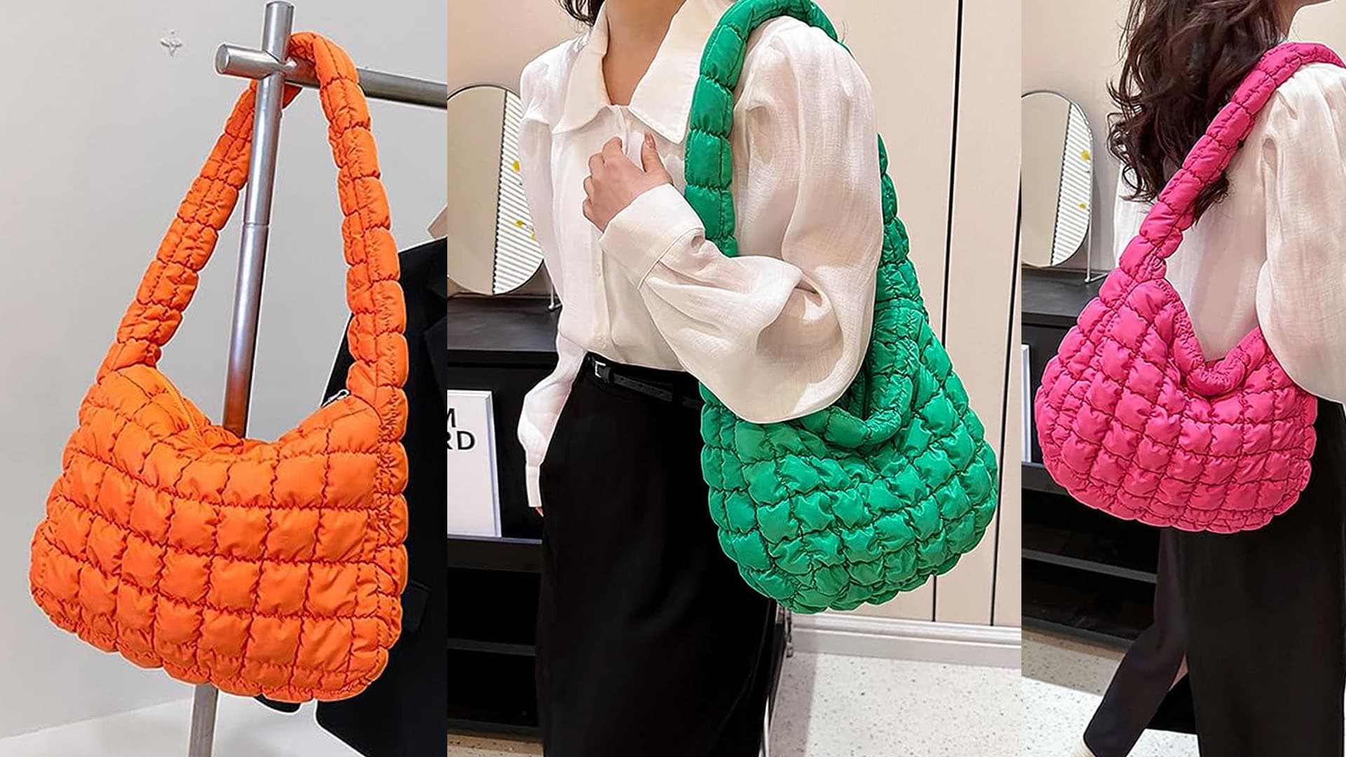 Puffy bag trend on sale