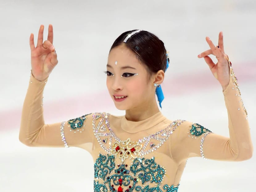 Rising skating star made her start in S’pore
