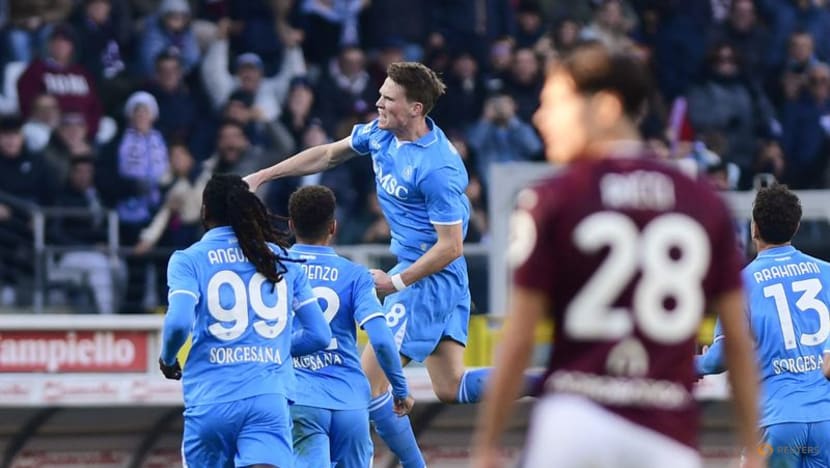 McTominay earns leaders Napoli 1-0 win at Torino
