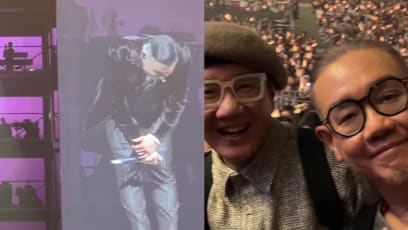 Jacky Cheung Thanks Singaporean Songwriter Lee Wei Song For Writing 'A Thousand Reasons For Sorrow' At Beijing Concert