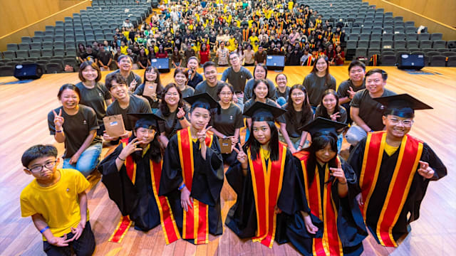 华助会举办功课督导小组结业典礼暨家庭日 庆小六毕业生学习成果