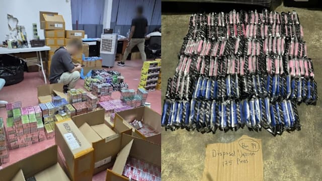 卫生科学局起逾百万元电子烟捕一人 规模是去年9月以来最大