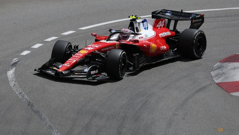 Ferrari set pace in first practice for Monaco Grand Prix