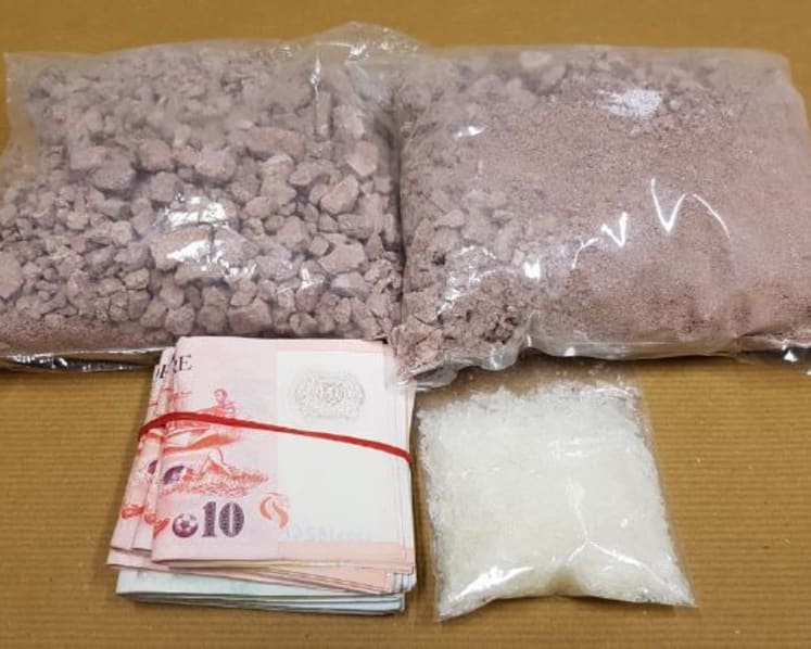 S$117k worth of drugs seized in two-day drug busts