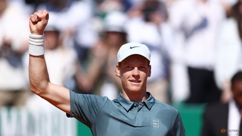 Sinner’s record sets streak ends in Monte Carlo win