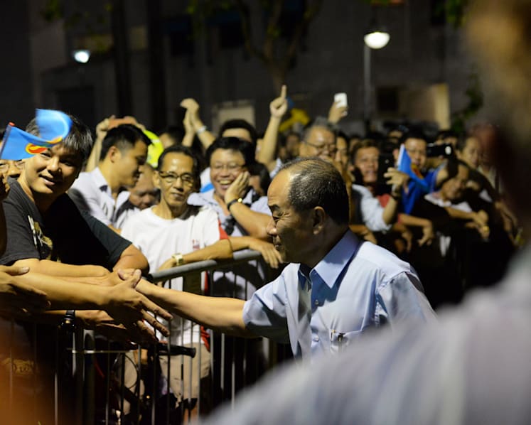 WP holds its second GE2015 rally