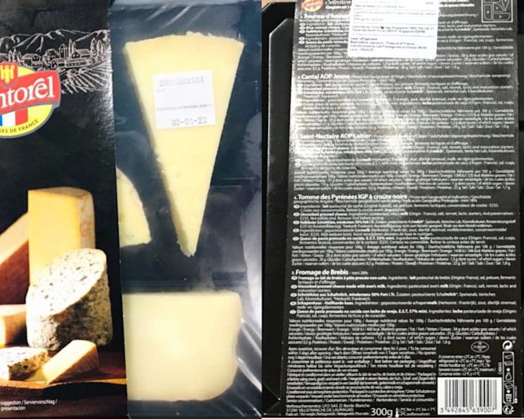 French cheese product imported by Cold Storage recalled due to ‘possible’ presence of bacteria