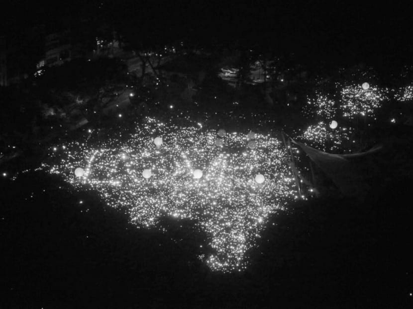 Pink Dot 2015, a rally in support of LGBT rights, held at Hong Lim Park. Views on LGBT issues by the uninformed middle