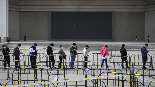 报道：中国多个千万人口城市 展开常态化冠病核酸检测