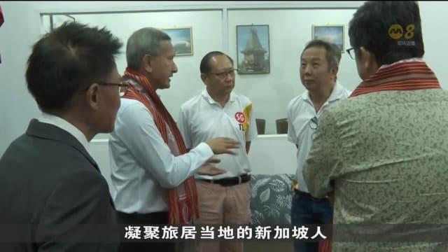 维文访问东帝汶 感谢旅居当地的国人所做的贡献