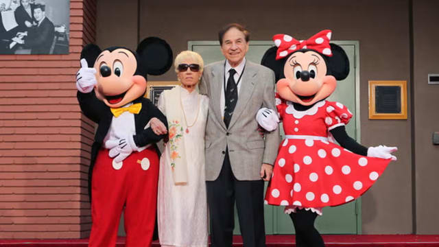 Disney传奇音乐大师Richard M. Sherman逝世