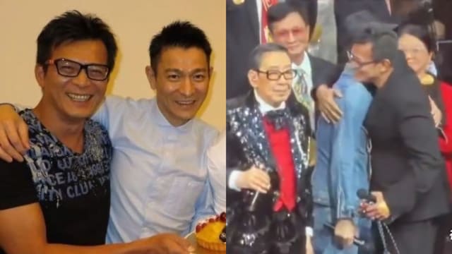 同台拥抱后刘德华瞬间变脸！黄日华亲揭真相