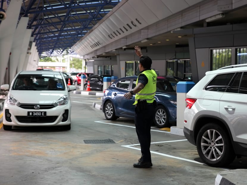 A file photo of Woodlands Checkpoint. A file photo of Woodlands Checkpoint.