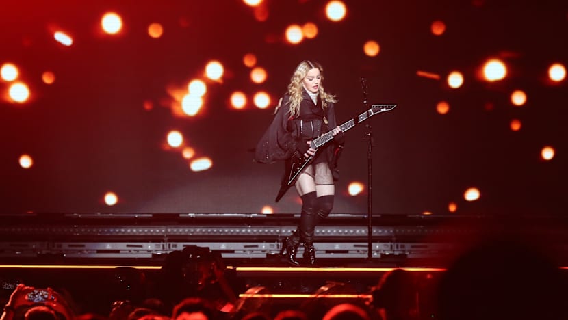 Madonna sticks to the script at her concert