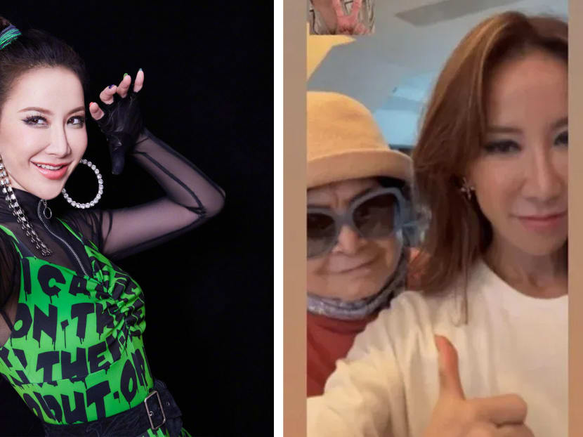 This is the last pic Coco Lee took with her 86-year-old mum