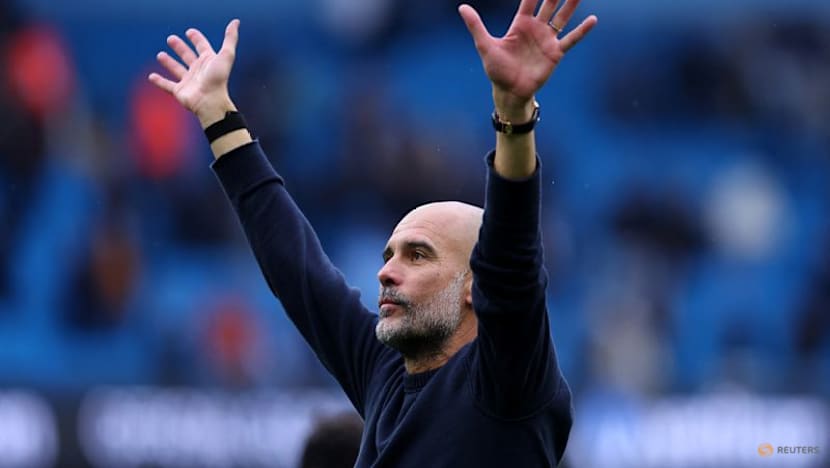 Haaland's goal numbers are 'insane', says Man City coach Guardiola