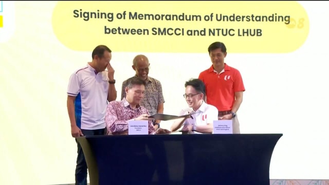 职总恒习和马来商会签署合作备忘录 助马来及回教群体提升技能