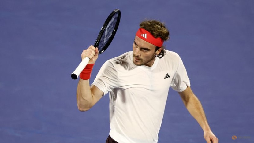 ATP roundup: Stefanos Tsitsipas wins opener in Dubai