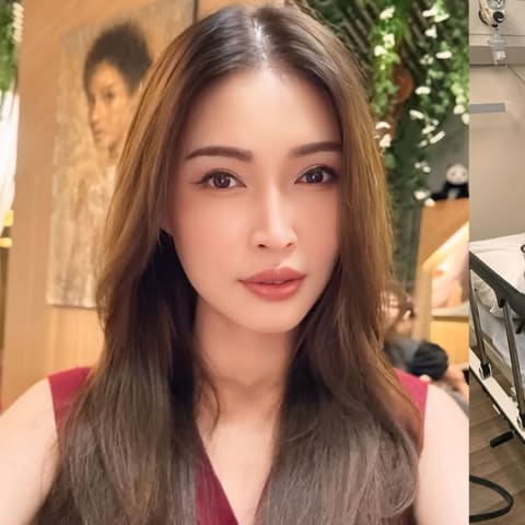 突发!马国女星谢丽萍过劳晕倒,惨摔破下巴和7颗牙紧急就医