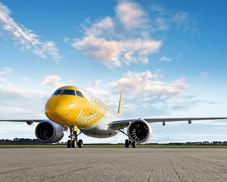 Singapore budget airline Scoot receives first Embraer E190-E2 aircraft