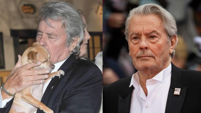 曾说希望爱犬陪葬　已故男星Alain Delon的家属回应了！