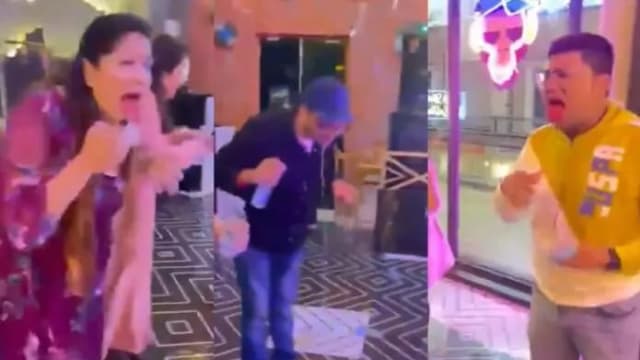 印度餐馆送干冰当口腔清新剂  客人服用后吐血送院