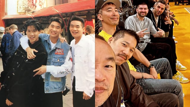 回忆杀！L.A. Boyz罕见合体看篮球赛
