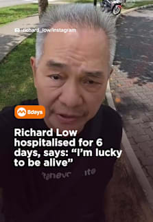 Limpeh assured his fans that he would be alright #8dayssg #8dayssglocalent #age #hospital #lucky 