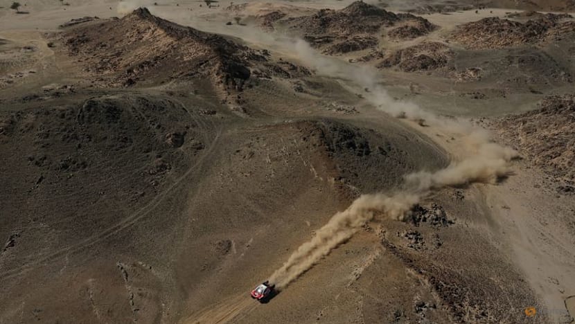 Rallying-High five for Toyota but Al-Attiyah leads after Dakar second stage
