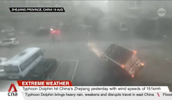Typhoon Dolphin compounds extreme weather woes in the Philippines and eastern China