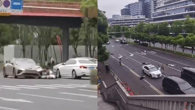 成都男开车狂撞车辆和行人 酿1死11伤