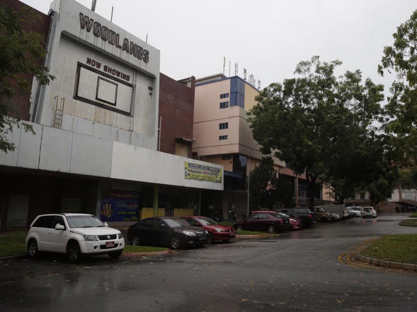 Former Woodlands Cinema, which is housed in the Old Woodlands Town Centre. The centre is slated to become a piece of Singapore’s history, as it will be acquired to make way for the expansion of Woodlands Checkpoint. Photo: Wee Teck Hian