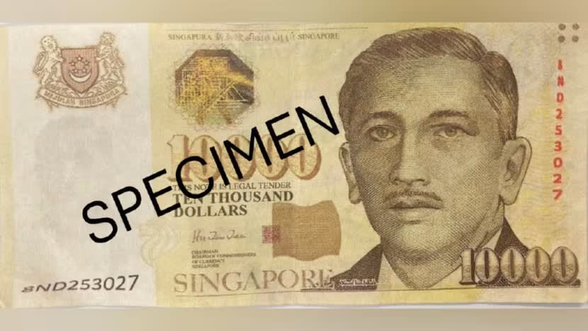 Lelaki akan didakwa atas wang kertas S$10,000 palsu Lelaki akan didakwa atas wang kertas S$10,000 palsu