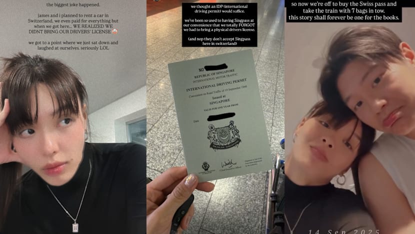 YES 933 DJ Hazelle Teo & Fiancé Paid The Price For Forgetting Their Driving Licenses On Switzerland Trip 